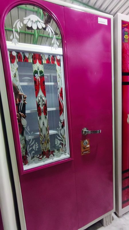 DIPAK GLASS 2 DOOR ALMIRAH 72X34X20