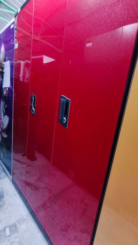 RAIYATH 3 DOOR ALMIRAH 78X48X20(22*24g)RED