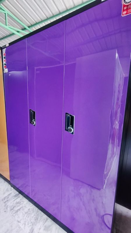 RAIYATH 3 DOOR ALMIRAH 78X54X20(22*24g)VOILET