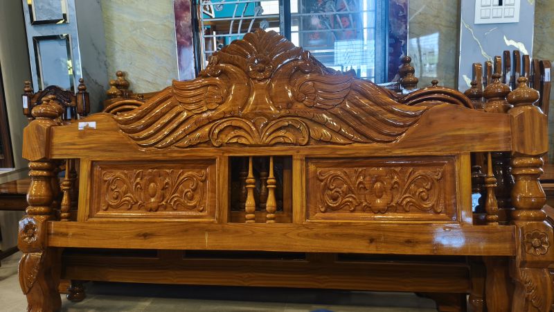 BANGLA BED 6X7(NEEM)