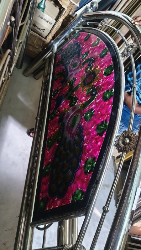 SS STEEL D BOARD BED