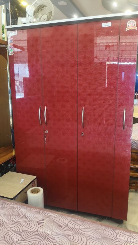 LIFESTYLE 3 DOOR WARDROBE WITH DRESSER(GLOSSY)
